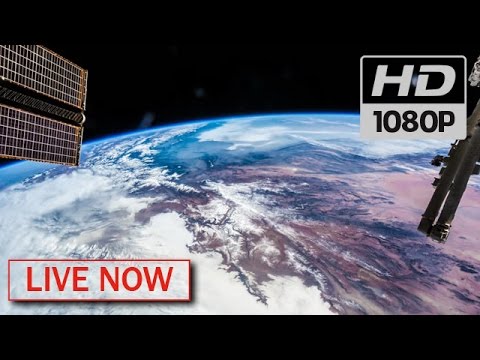 国際宇宙ステーションのライブ映像を！