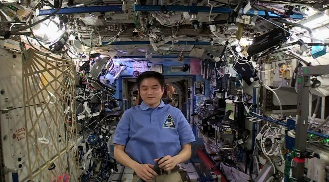 大西宇宙飛行士が宇宙から日本の人達とをウェブシステムで結ぶ！