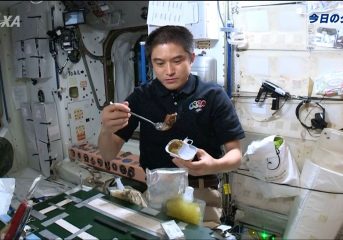 宇宙「和食」を大西宇宙飛行士が紹介！