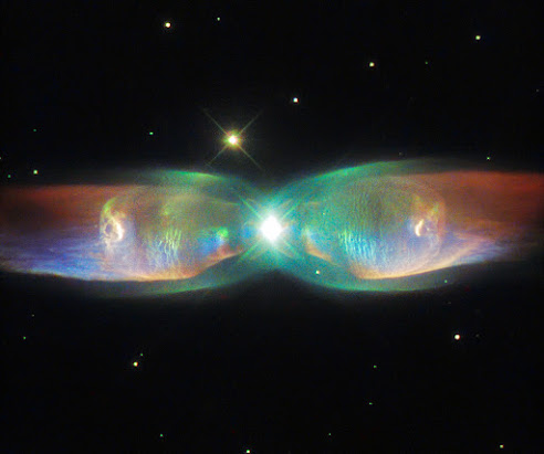SPACEDOOR 双子星雲　The Twin Jet Nebula