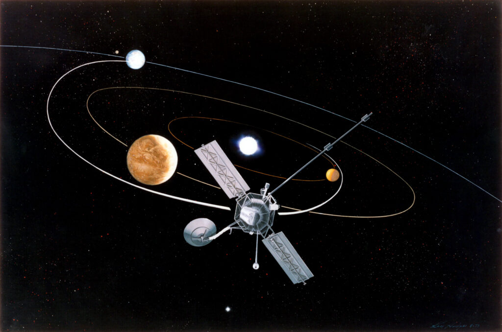 Image Credit NASA Mariner 10 SPACEDOOR スペースドア