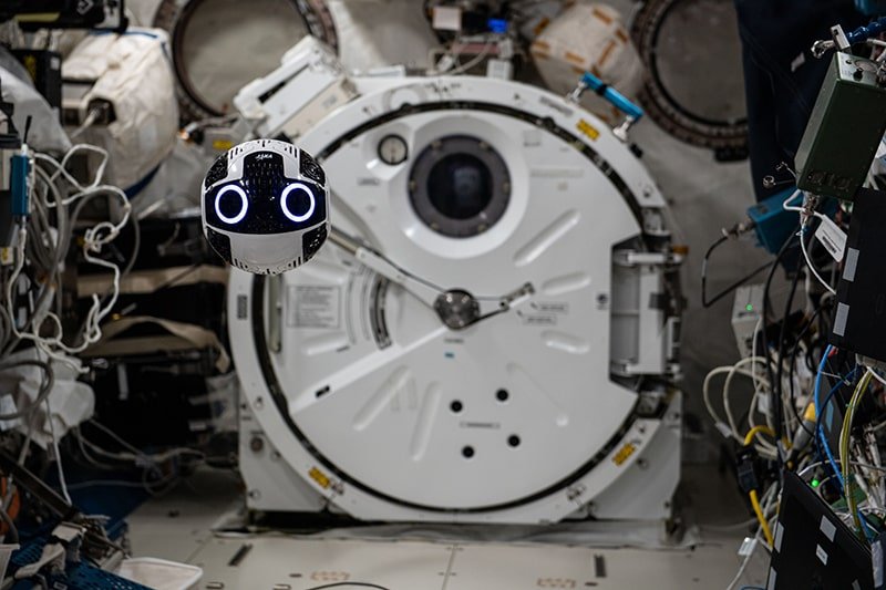 Image Credit : NASA Int-ball2 / Spacedoor