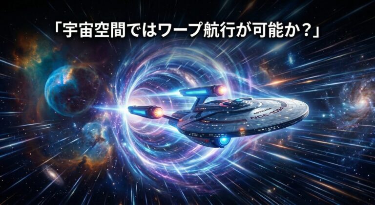 SFの「ワープ」は実現できる? 科学が挑む、宇宙のショートカット