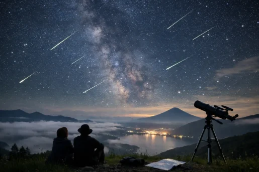 ペルセウス座流星群 どこで 見える？日本の観測地・時間・方角を完全攻略