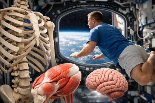 無重力で人体に起きる変化とは？ISS宇宙飛行士の骨・筋肉・脳を徹底解説