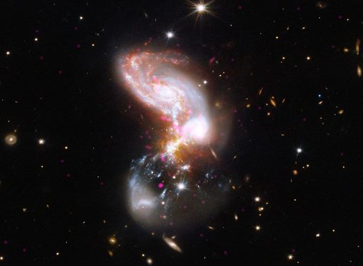 Image Credit: X-ray: NASA/CXC/SAO; Optical: NASA/ESA/STScI; Infrared: NASA/ESA/CSA/STScI; Image Processing: NASA/CXC/SAO/L. Frattare and J. Major